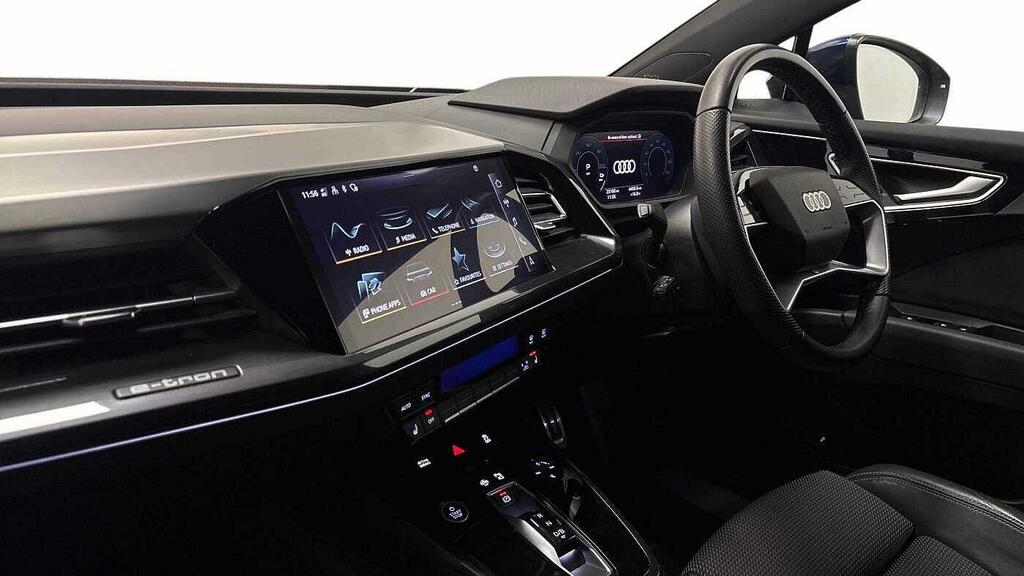 Audi Q4 E Tron Q4 Sportback S Line 35 E-tron 125,00 Kw Blue #2