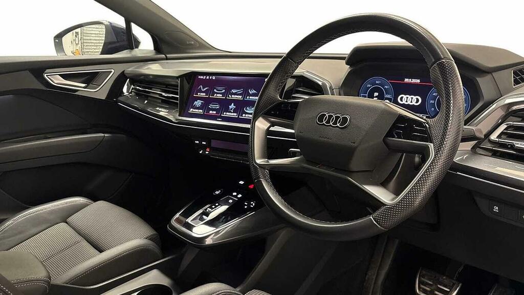 Audi Q4 E Tron Q4 Sportback S Line 35 E-tron 125,00 Kw Blue #6
