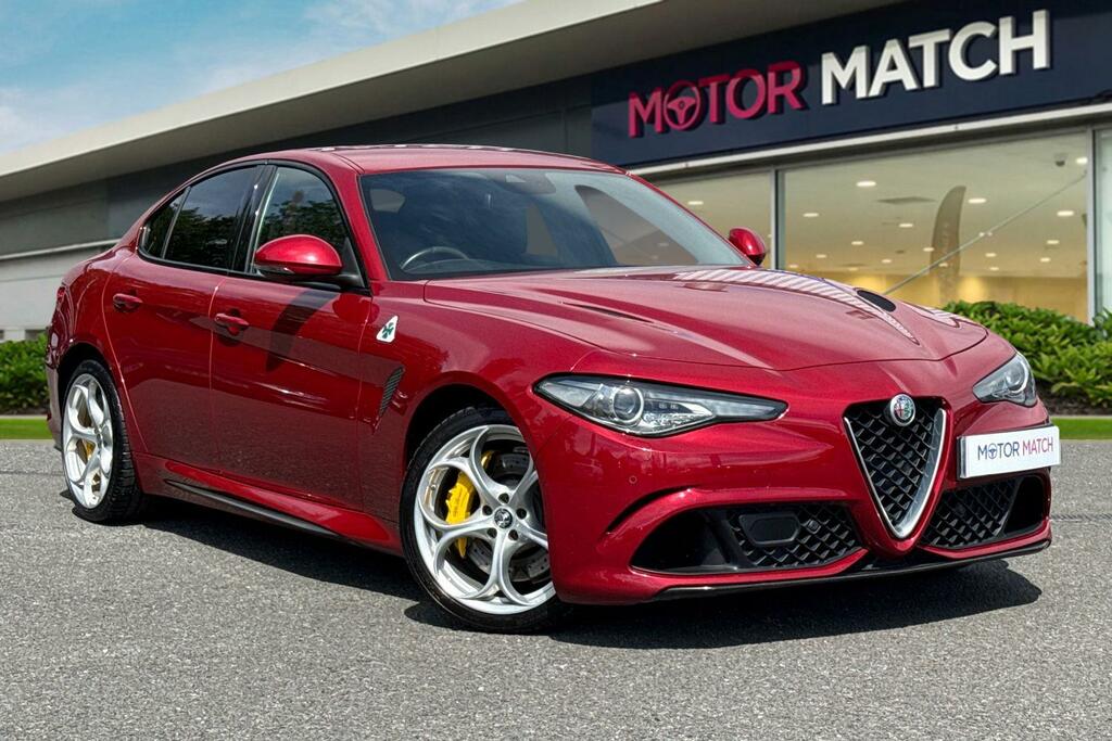 Alfa Romeo Giulia 2.9 V6 Bi-turbo Quadrifoglio Euro 6 Ss Red