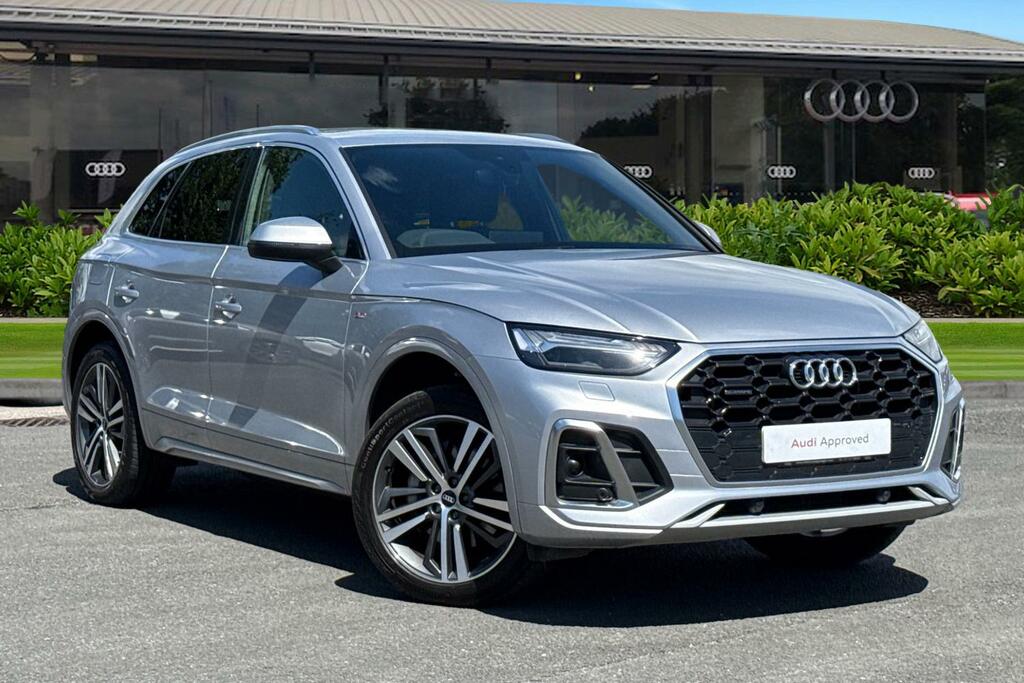 Audi Q5 Competition 55 Tfsi E Quattro 367 Ps S Tronic Silver