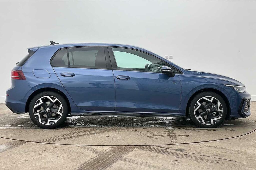 Volkswagen Golf 2.0 Tdi 150 R-line Dsg Blue #4