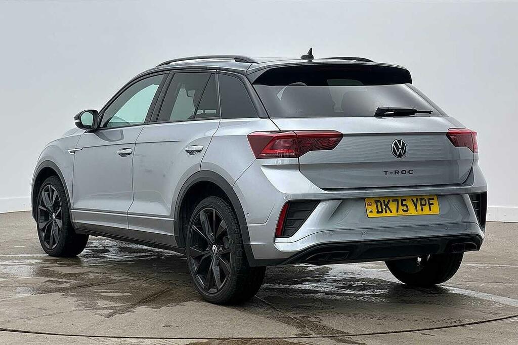 Volkswagen T-Roc 1.5 Tsi Black Edition Plus Dsg Tailg Silver #3