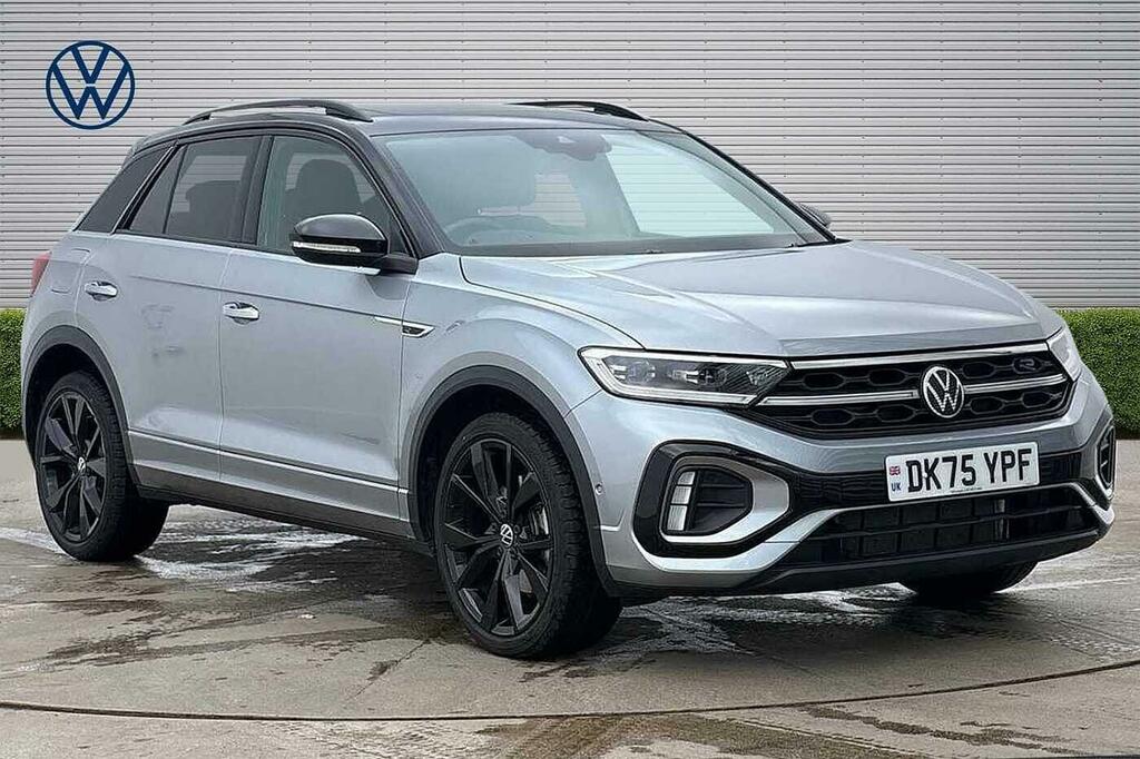 Volkswagen T-Roc 1.5 Tsi Black Edition Plus Dsg Tailg Silver