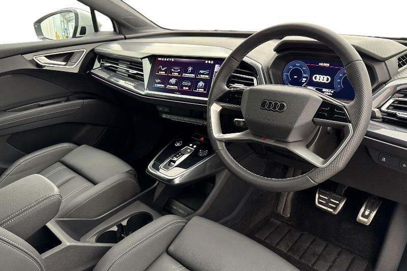 Audi Q4 E Tron 210Kw 45 82Kwh S Line Leather White #6