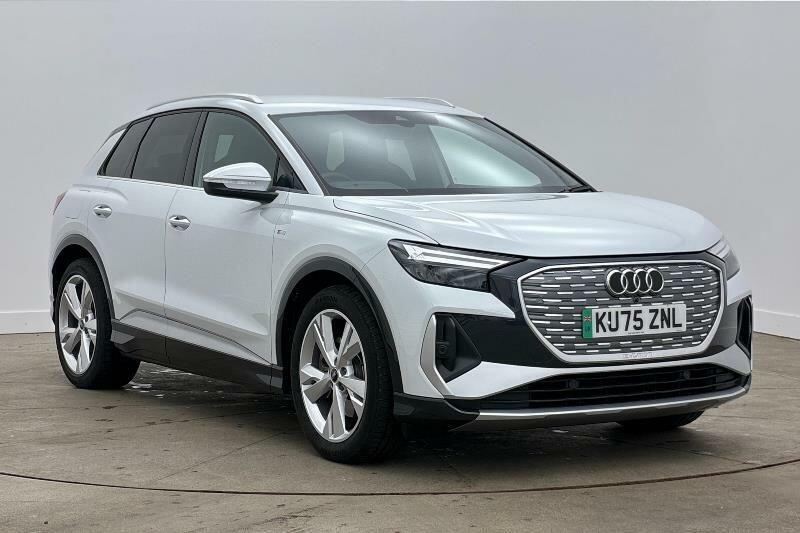 Audi Q4 E Tron 210Kw 45 82Kwh S Line Leather White