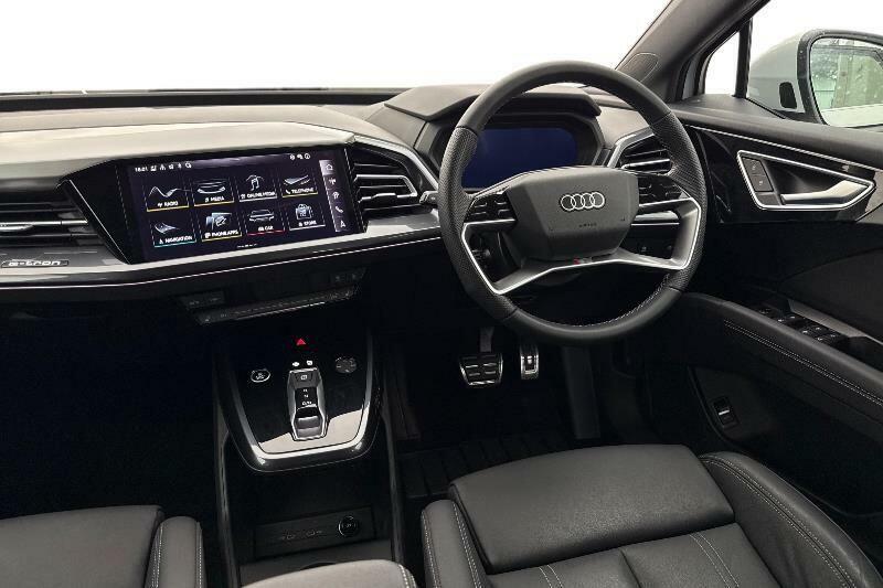 Audi Q4 E Tron 210Kw 45 82Kwh S Line Leather White #2