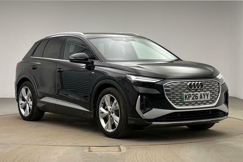Audi Q4 E Tron 210Kw 45 Quattro 82Kwh S Line Leather Black