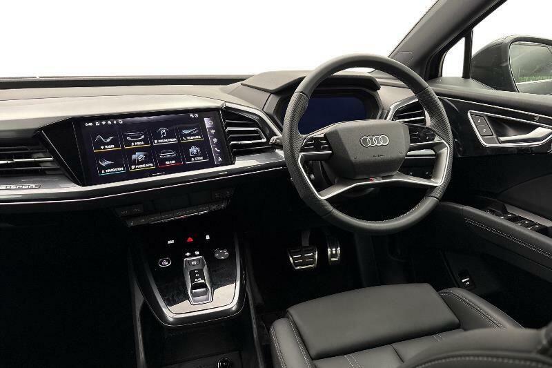 Audi Q4 E Tron 210Kw 45 Quattro 82Kwh S Line Leather Black #2