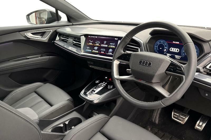 Audi Q4 E Tron 210Kw 45 Quattro 82Kwh S Line Leather Black #6