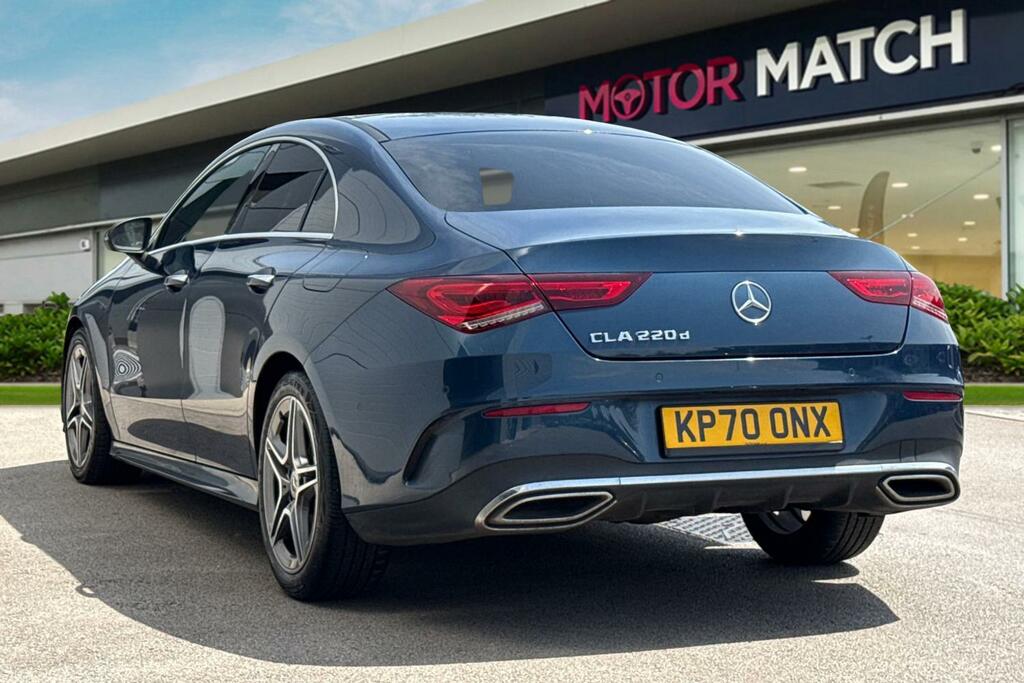Mercedes-Benz CLA Class 2.0 Cla220d Amg Line Premium Plus 2 Coupe 8G-dct KP70ONX Blue #2
