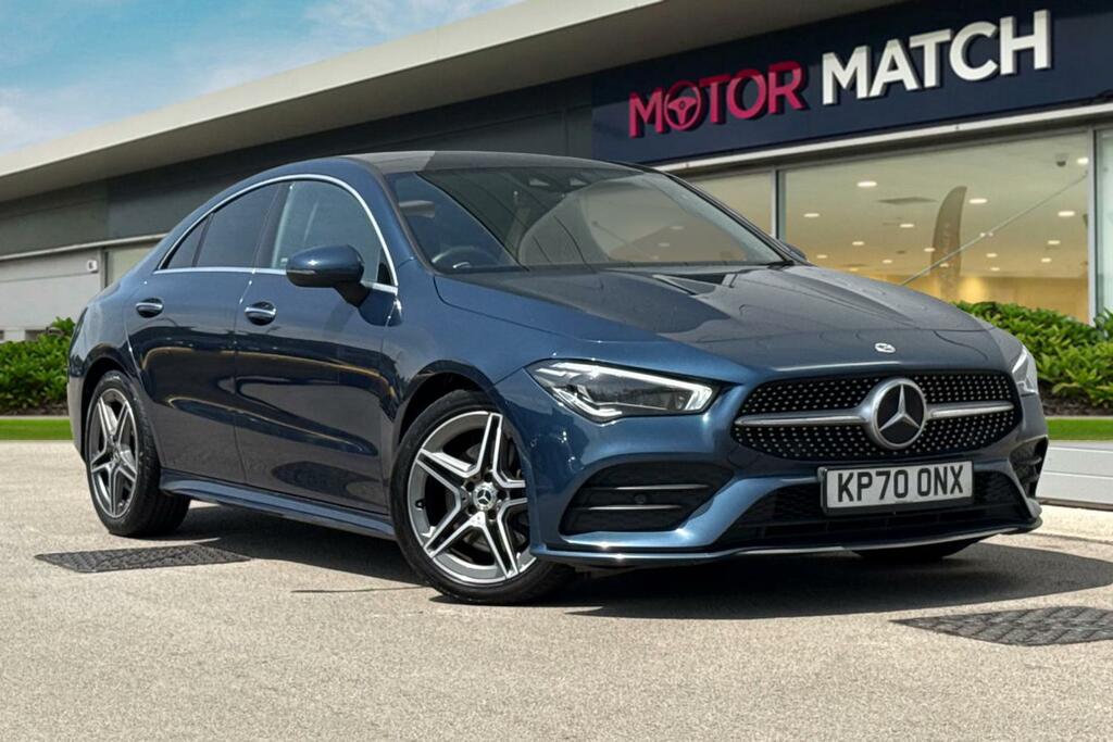 Mercedes-Benz CLA Class 2.0 Cla220d Amg Line Premium Plus 2 Coupe 8G-dct Blue