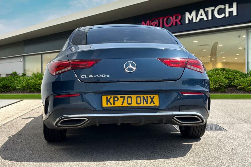 Mercedes-Benz CLA Class 2.0 Cla220d Amg Line Premium Plus 2 Coupe 8G-dct KP70ONX Blue #4