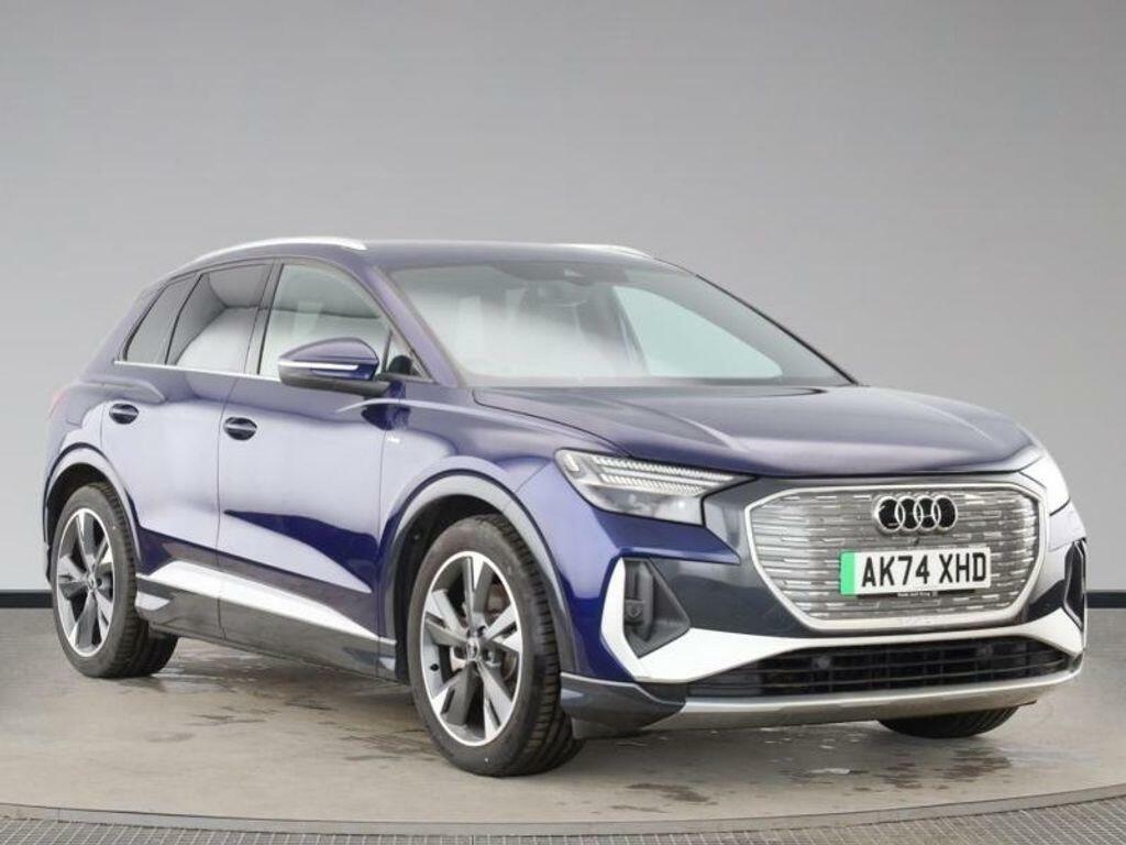 Audi Q4 E Tron 210Kw 45 82Kwh S Line Leather Blue