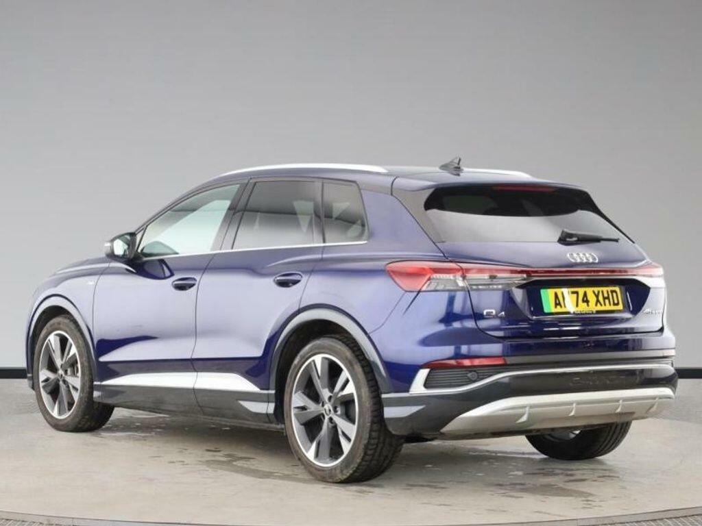 Audi Q4 E Tron 210Kw 45 82Kwh S Line Leather Blue #2