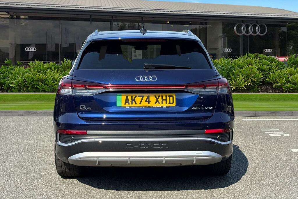 Audi Q4 E Tron Q4 S Line 45 E-tron 210,00 Kw AK74XHD Blue #4