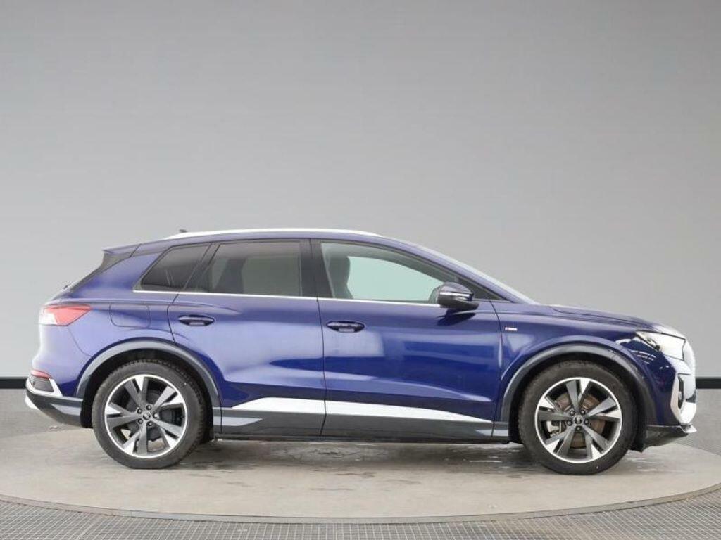 Audi Q4 E Tron 210Kw 45 82Kwh S Line Leather Blue #4