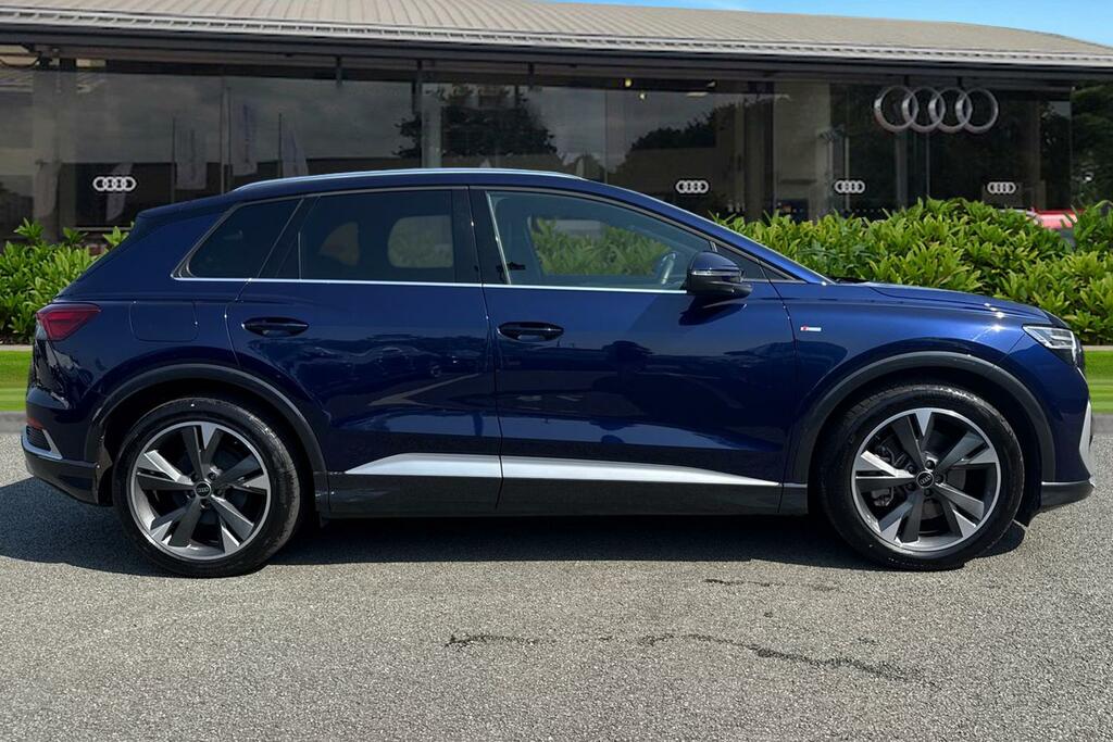 Audi Q4 E Tron Q4 S Line 45 E-tron 210,00 Kw AK74XHD Blue #3