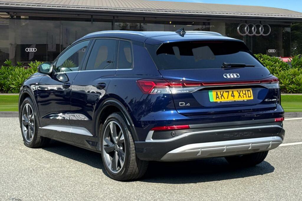 Audi Q4 E Tron Q4 S Line 45 E-tron 210,00 Kw AK74XHD Blue #2