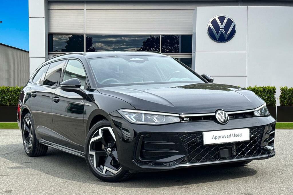 Volkswagen Passat 1.5 Etsi R-line Dsg Folding Tow Bar, Full Siz Black