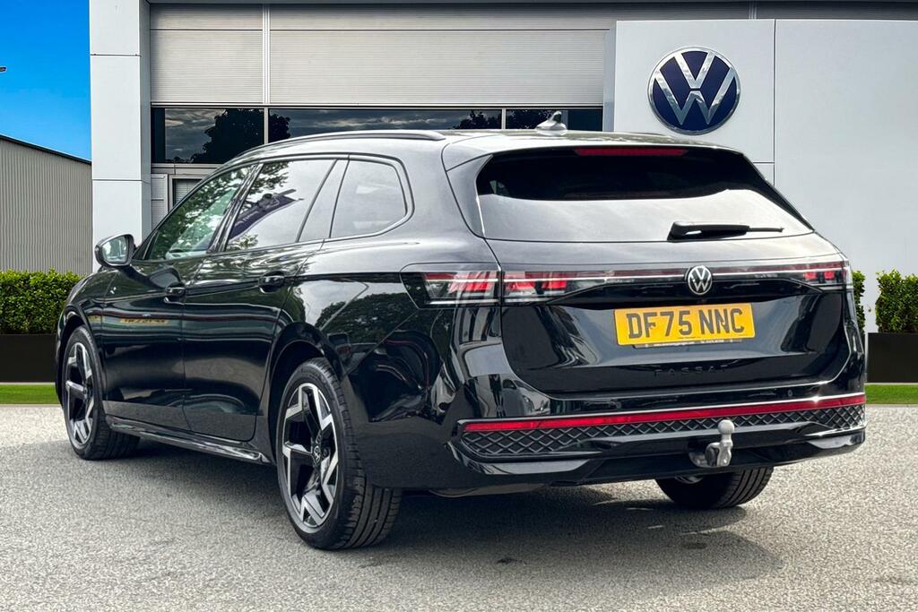 Volkswagen Passat 1.5 Etsi R-line Dsg Folding Tow Bar, Full Siz Black #2