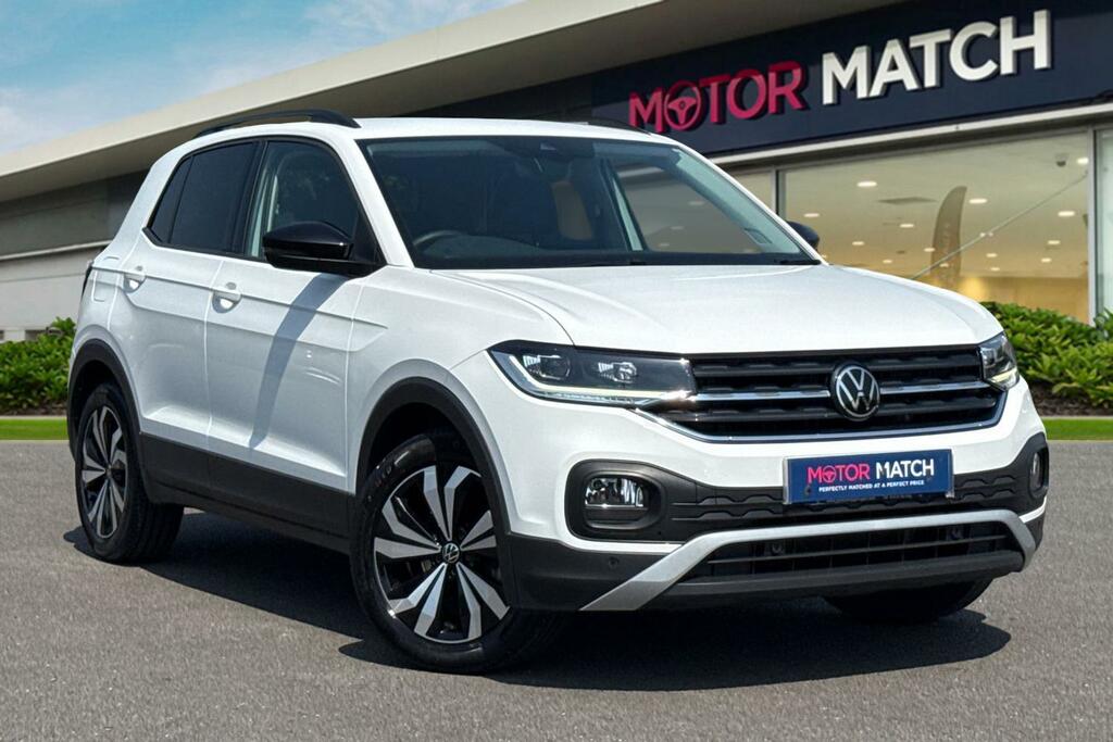 Volkswagen T-Cross 1.0 Tsi Black Edition White