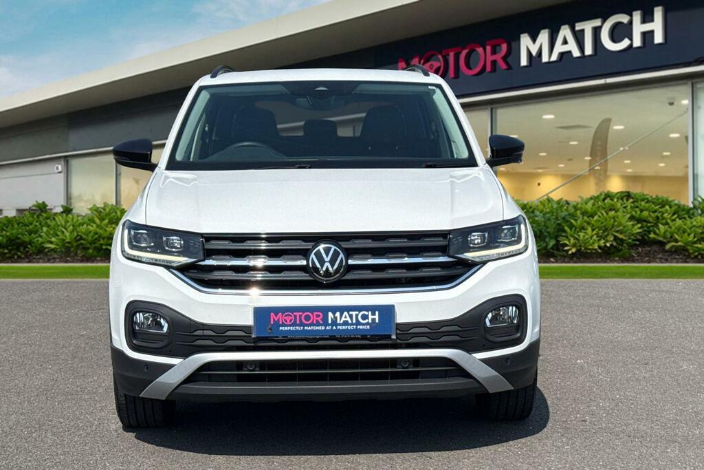 Volkswagen T-Cross 1.0 Tsi Black Edition White #5