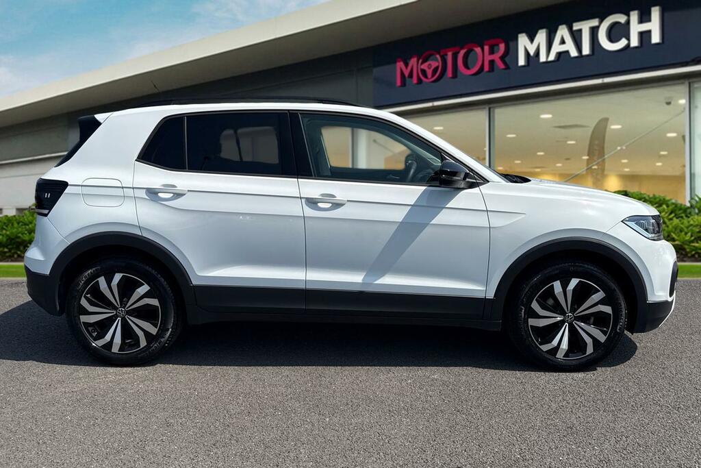 Volkswagen T-Cross 1.0 Tsi Black Edition White #3