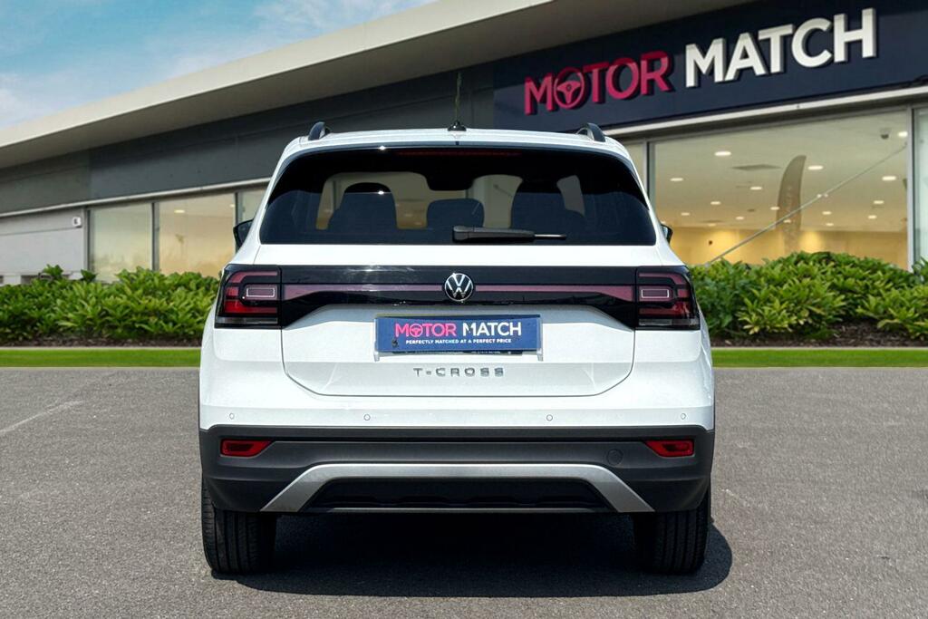 Volkswagen T-Cross 1.0 Tsi Black Edition White #4
