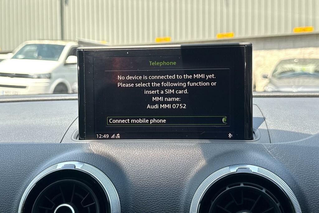 Audi A3 Tdi S Line Black #35