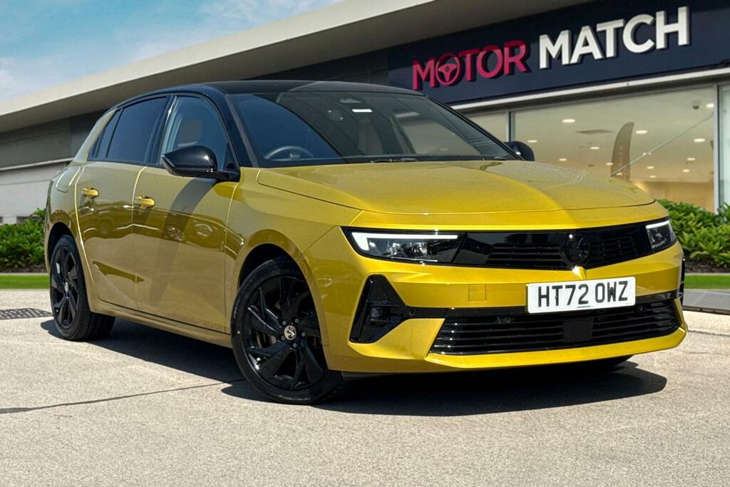 Vauxhall Astra 1.6 12.4Kwh Gs Line Euro 6 Ss Yellow