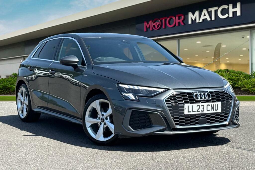 Audi A3 1.0 Tfsi 30 S Line Sportback Euro 6 Ss Grey