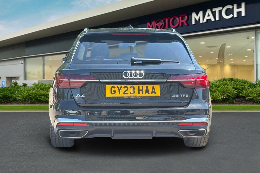 Audi A4 Avant 2.0 Tfsi 35 S Line S Tronic Euro 6 Ss GY23HAA Black #4