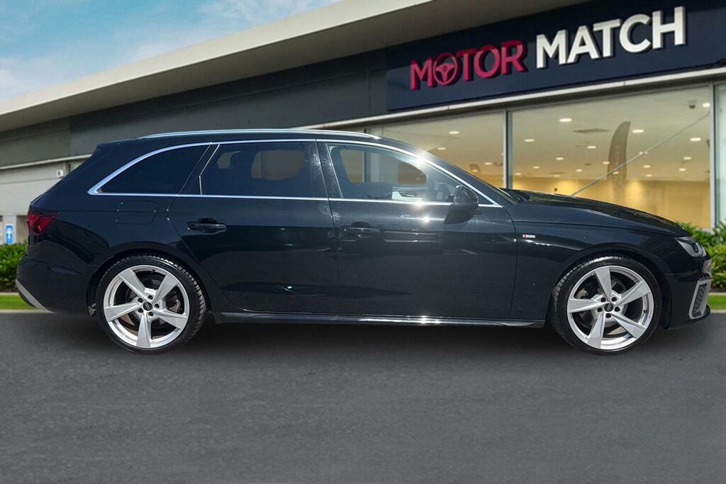 Audi A4 Avant 2.0 Tfsi 35 S Line S Tronic Euro 6 Ss GY23HAA Black #3