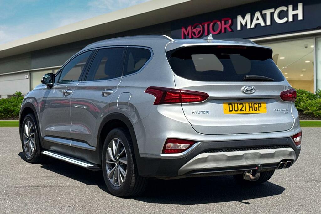 Hyundai Santa Fe 2.2 Crdi Premium 4Wd Euro 6 Ss 7 Seat Silver #2