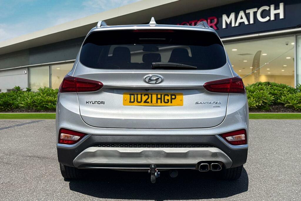 Hyundai Santa Fe 2.2 Crdi Premium 4Wd Euro 6 Ss 7 Seat Silver #4