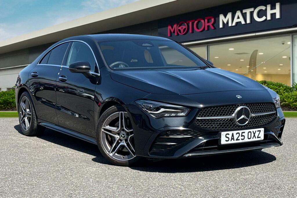 Mercedes-Benz CLA Class 1.3 Cla200h Mhev Amg Line Executive Coupe 7G-dct Black