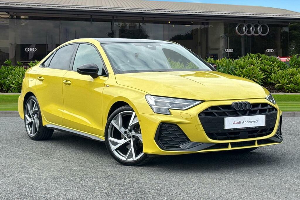 Audi A3 Black Edition 35 Tfsi 150 Ps S Tronic Yellow