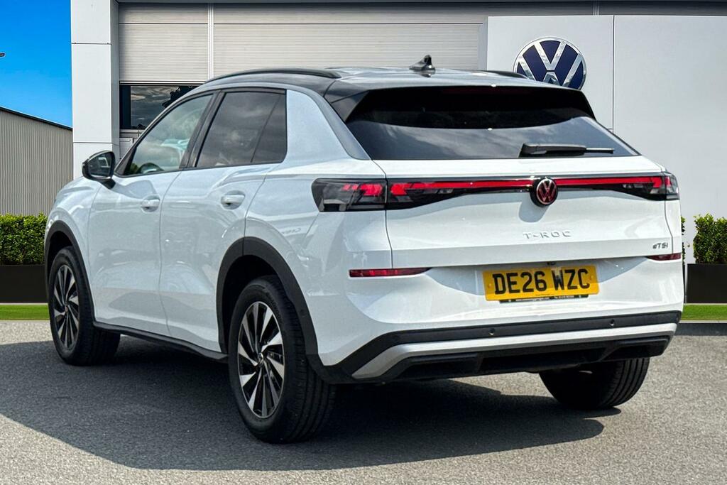Volkswagen T-Roc 1.5 Etsi 150 Life Dsg White #2