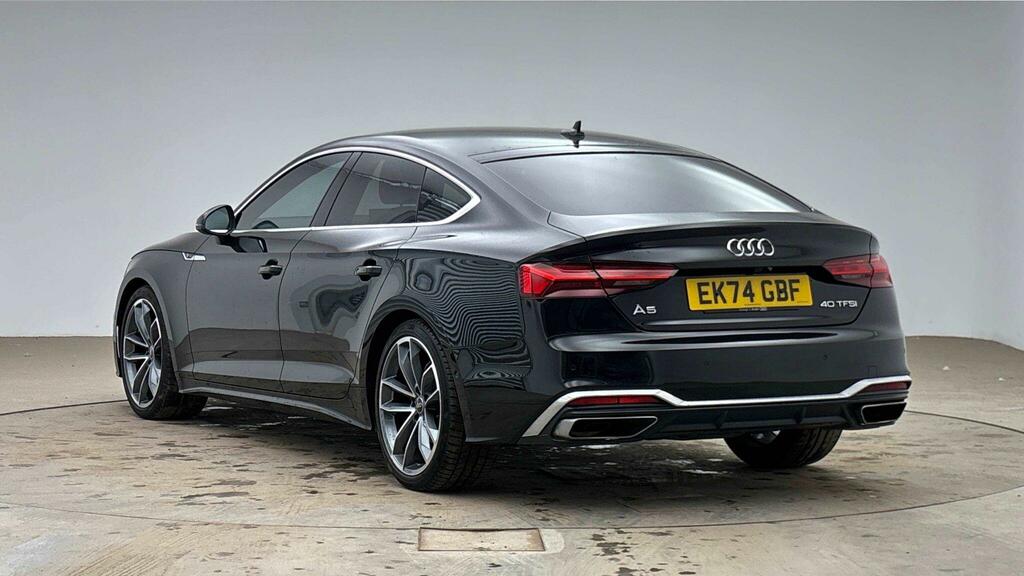 Audi A5 40 Tfsi 204 S Line S Tronic Black #2