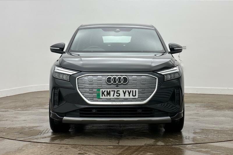 Audi Q4 E Tron Black Edition Blue #7