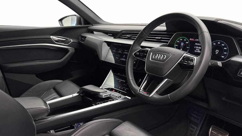 Audi Q8 e tron Sportback S Line 50 E-tron Quattro 250,00 Kw Black #6