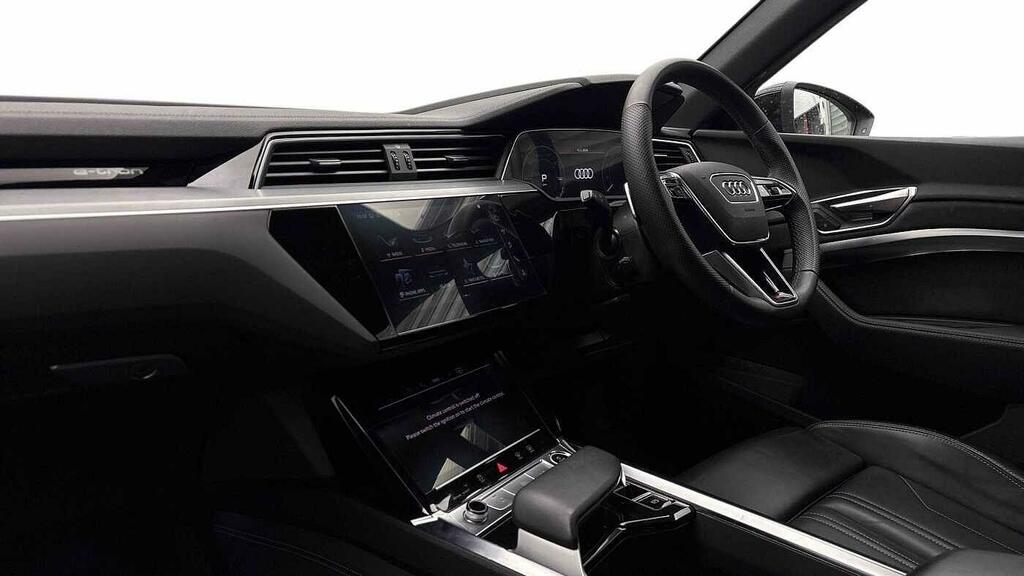 Audi Q8 e tron Sportback S Line 50 E-tron Quattro 250,00 Kw Black #2