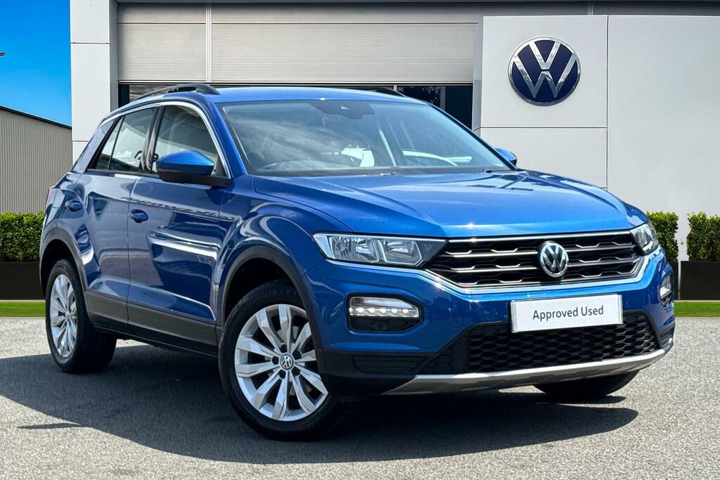 Volkswagen T-Roc 1.0 Tsi Se Light And Vision Pack Blue