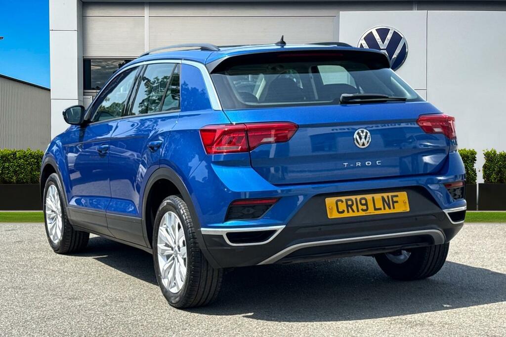 Volkswagen T-Roc 1.0 Tsi Se Light And Vision Pack Blue #2