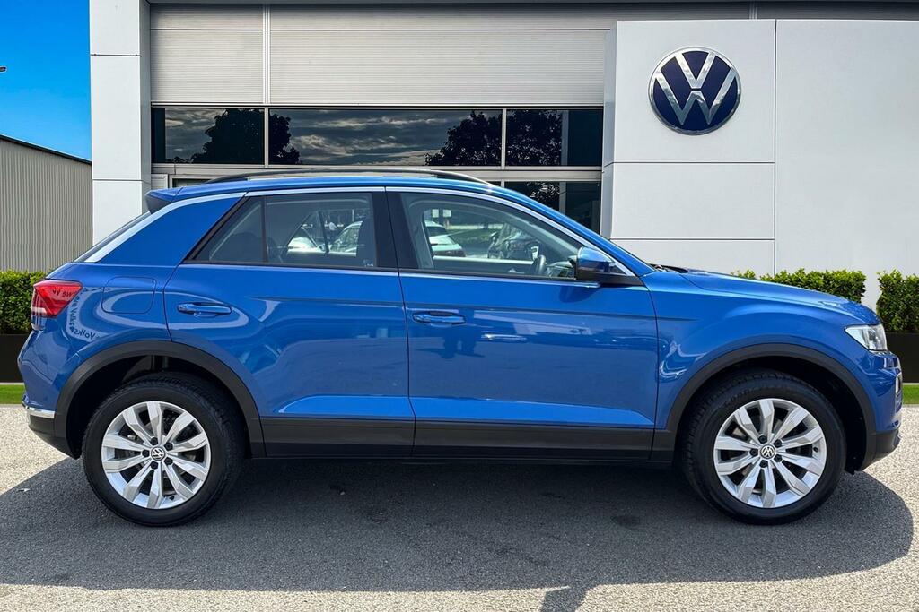 Volkswagen T-Roc 1.0 Tsi Se Light And Vision Pack Blue #3