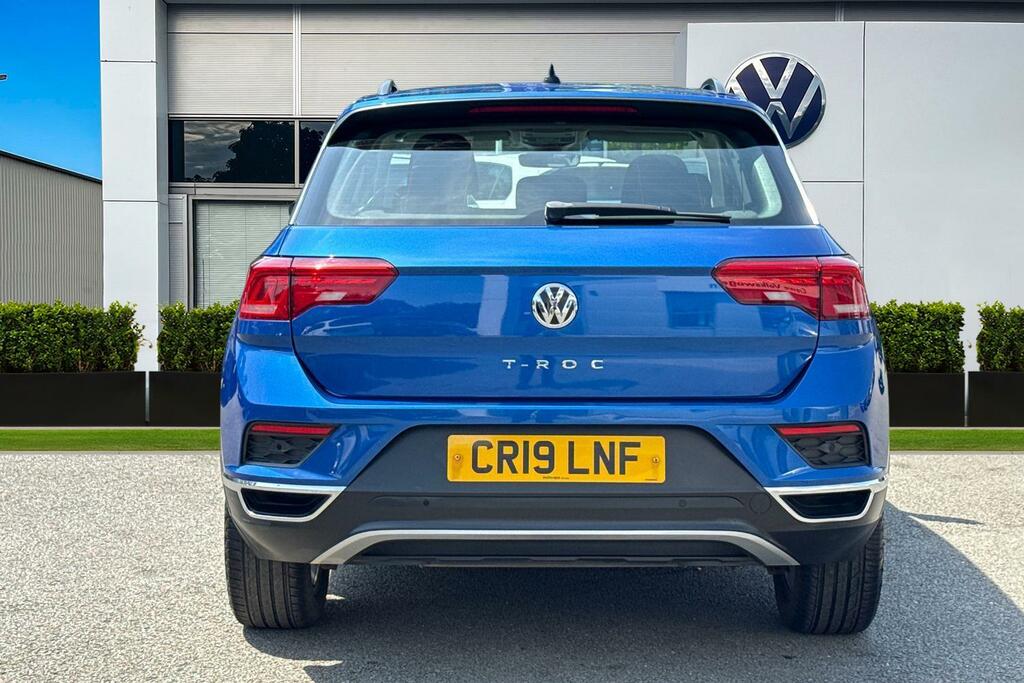 Volkswagen T-Roc 1.0 Tsi Se Light And Vision Pack Blue #4