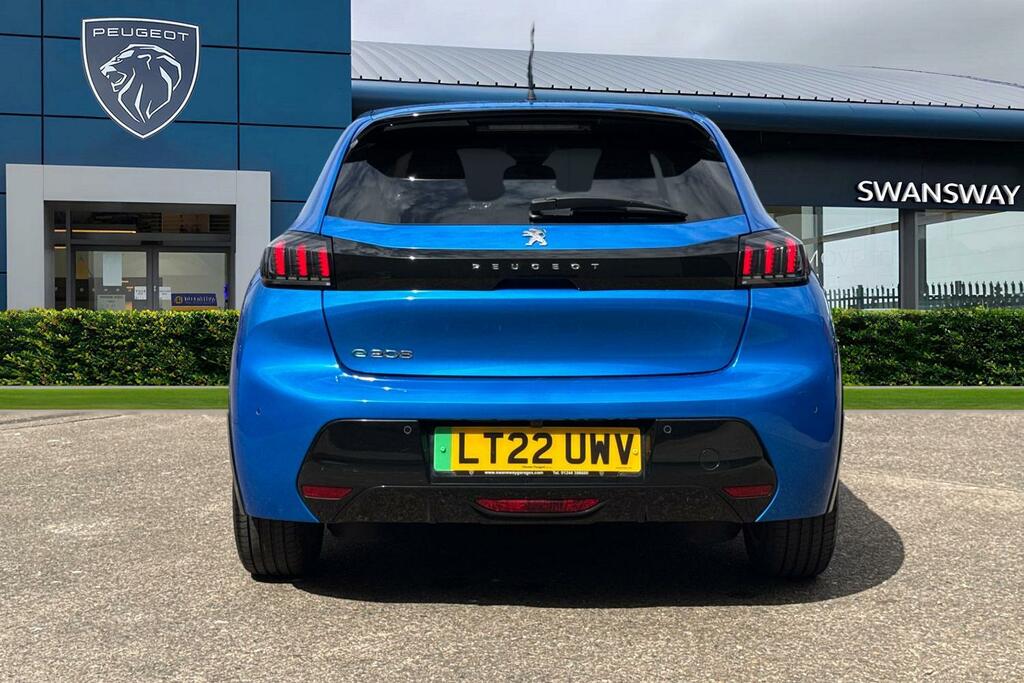 Peugeot e-208 50Kwh Allure Premium 7Kw Charger Blue #4