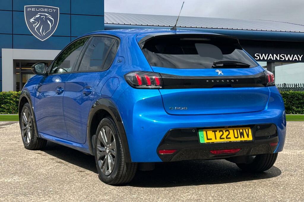 Peugeot e-208 50Kwh Allure Premium 7Kw Charger Blue #2