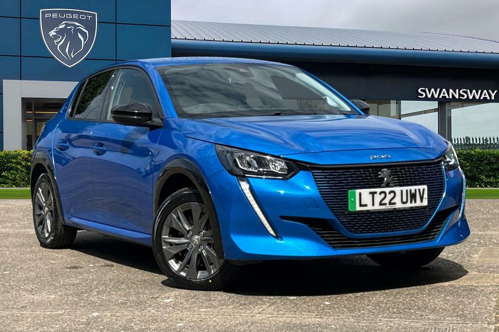 Peugeot e-208 50Kwh Allure Premium 7Kw Charger Blue