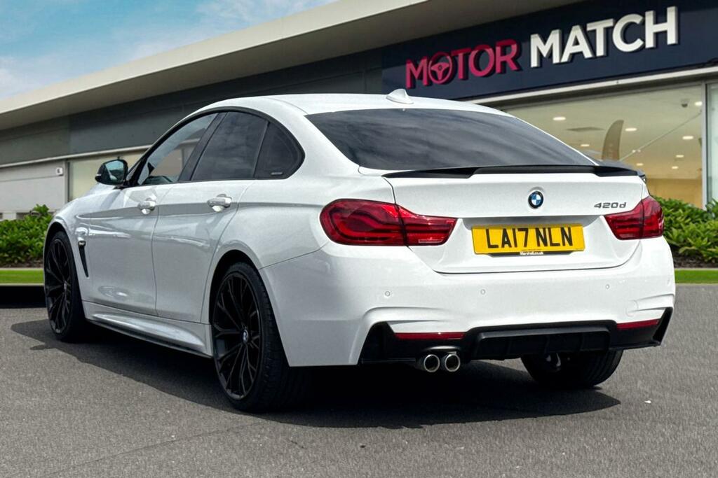 BMW 4 Series Gran Coupe 2.0 420D M Sport Euro 6 Ss White #2